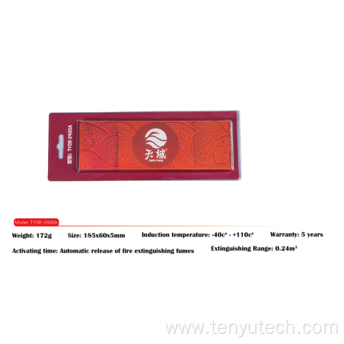 aerosol extinguishing/aerosol fire extinguisher patch